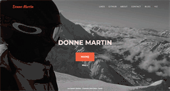 Desktop Screenshot of donnemartin.com